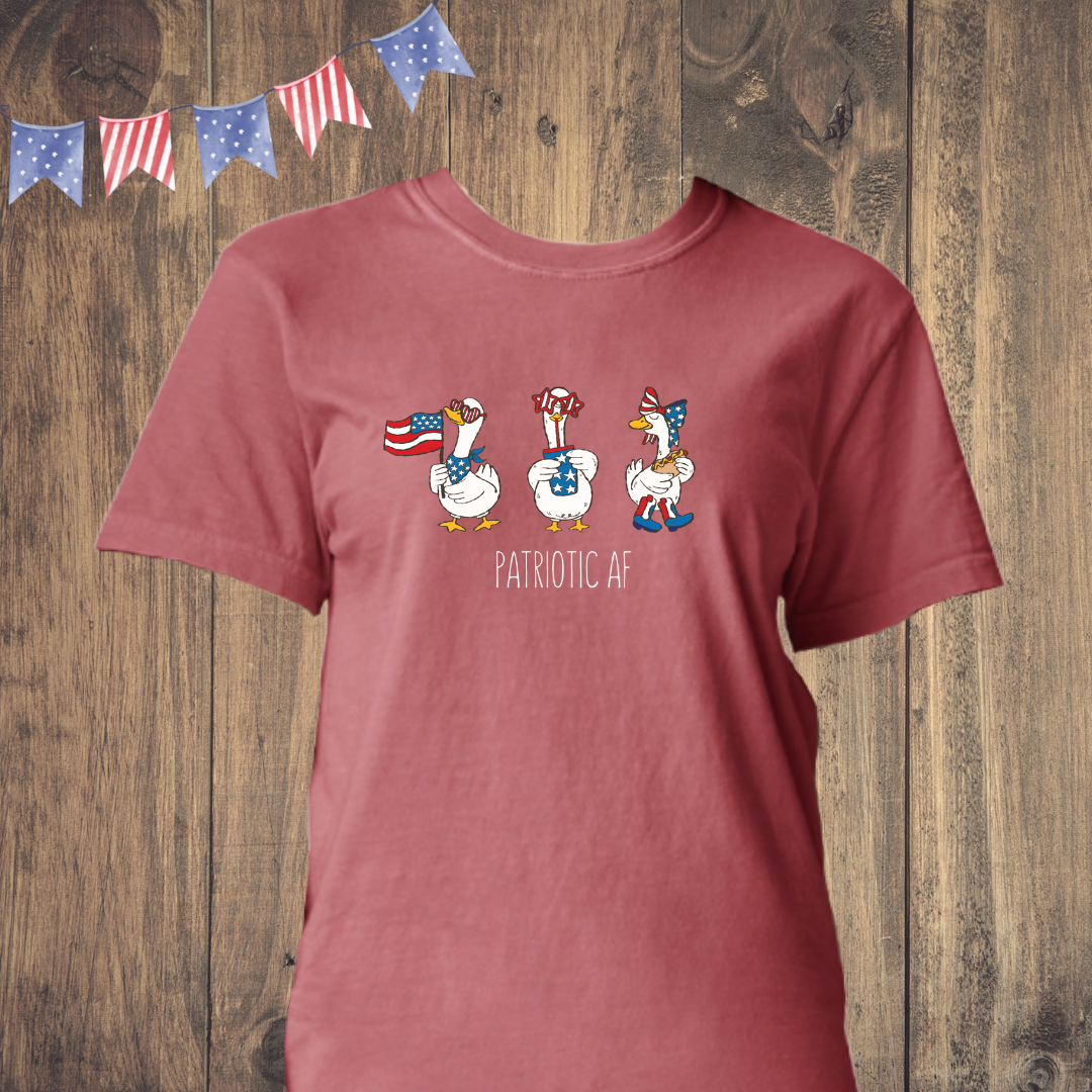 Patriotic Geese Tee