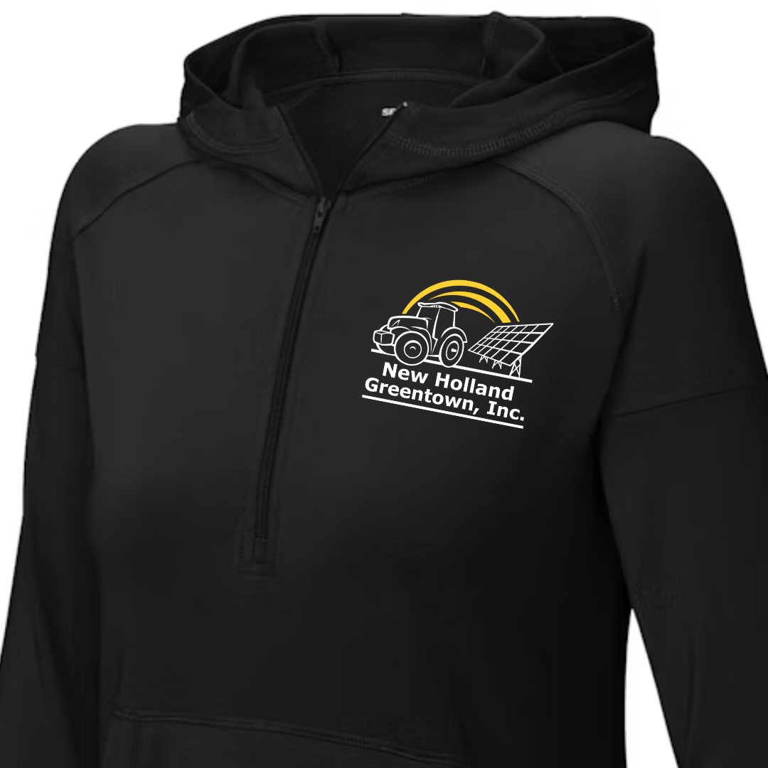 NH Women's Sport-Tek 1/2 Zip Hoodie
