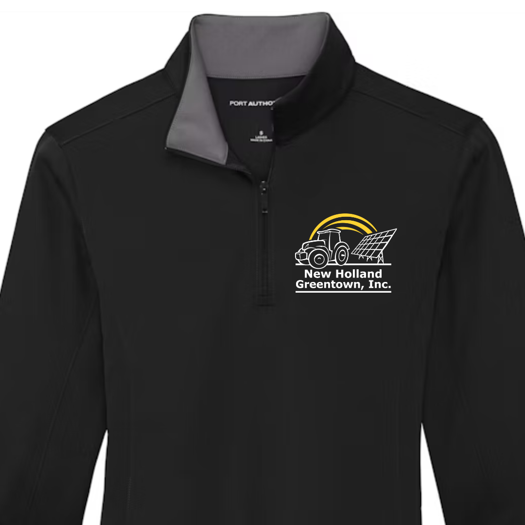 NH Women's Port Authority Silk-Touch 1/4 Zip Pullover
