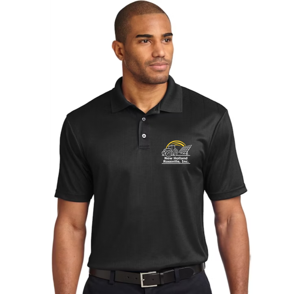 NH Men's Port Authority Jacquard Polo