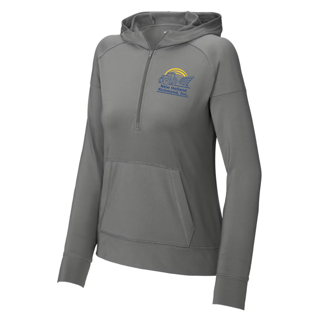 NH Women's Sport-Tek 1/2 Zip Hoodie