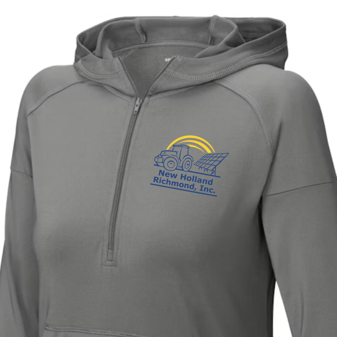 NH Women's Sport-Tek 1/2 Zip Hoodie