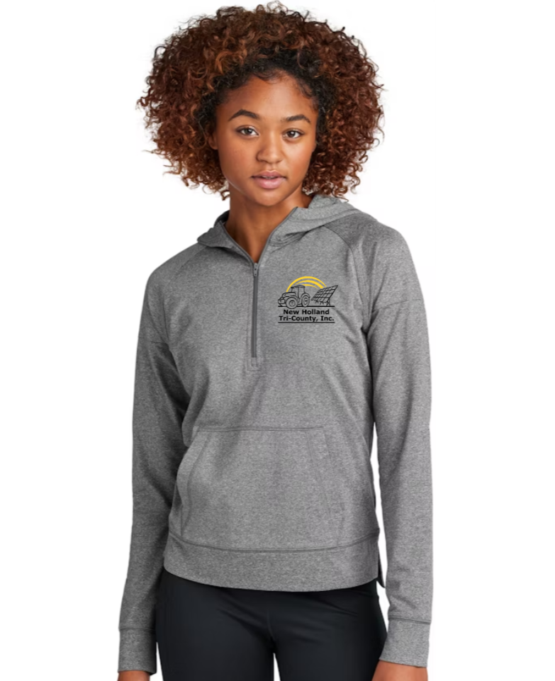 NH Women's Sport-Tek 1/2 Zip Hoodie