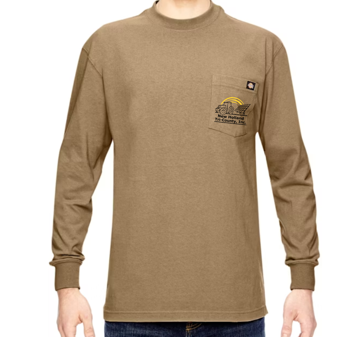 NH Men's Dickies Long Sleeve Pocket Tee