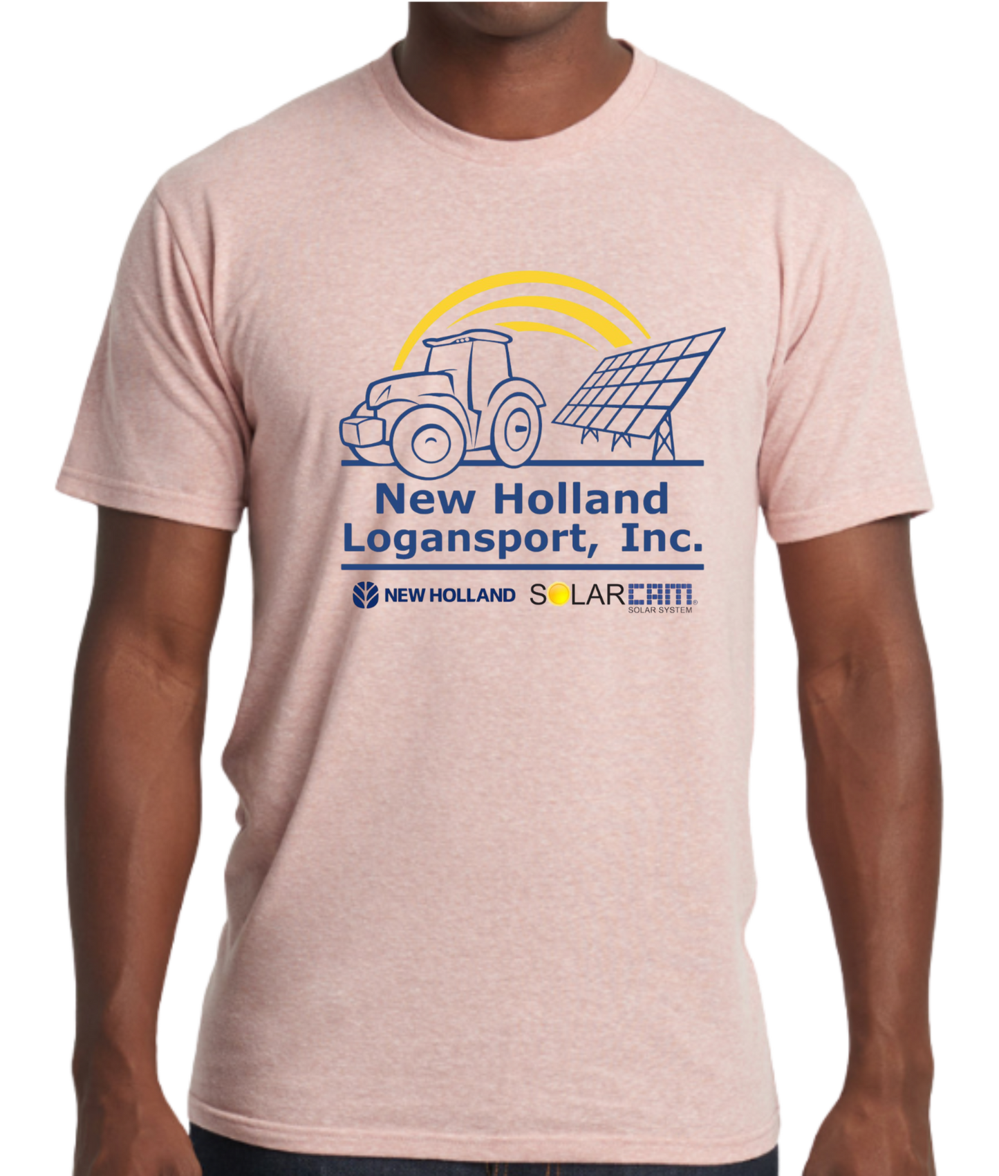 New Holland/Solar Cam - full front logo t-shirt