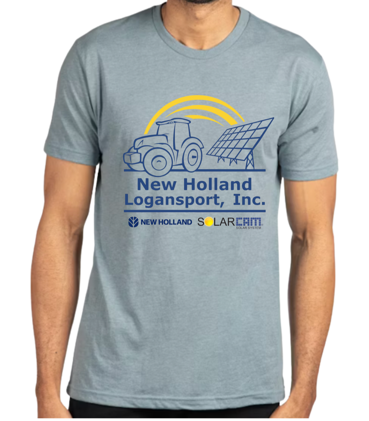 New Holland/Solar Cam - full front logo t-shirt