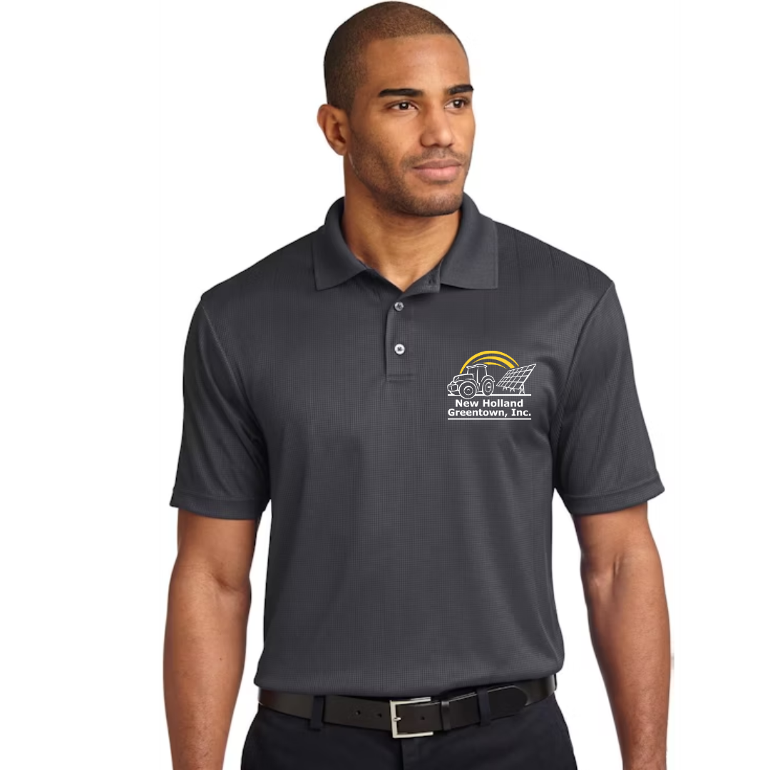 NH Men's Port Authority Jacquard Polo