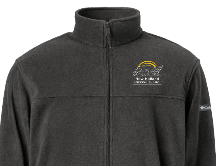 NH Unisex Embroidered Columbia Fleece Jacket