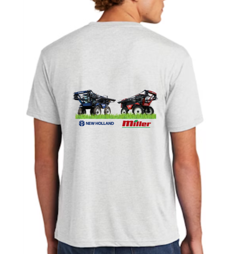 New Holland/Miller Sprayers Triblend t-shirt - Adult