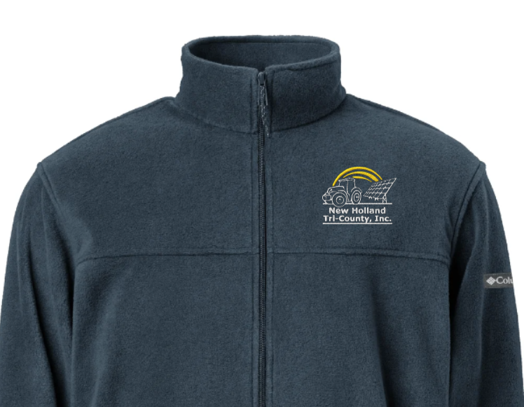 NH Unisex Embroidered Columbia Fleece Jacket