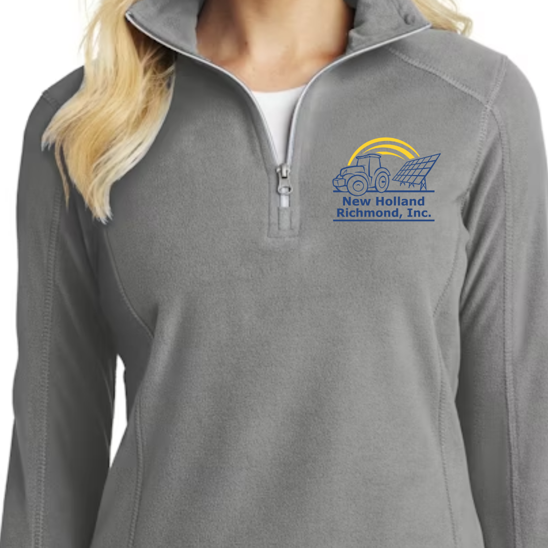 NH Women's Port Authority Microfleece 1/2 Zip Pullover
