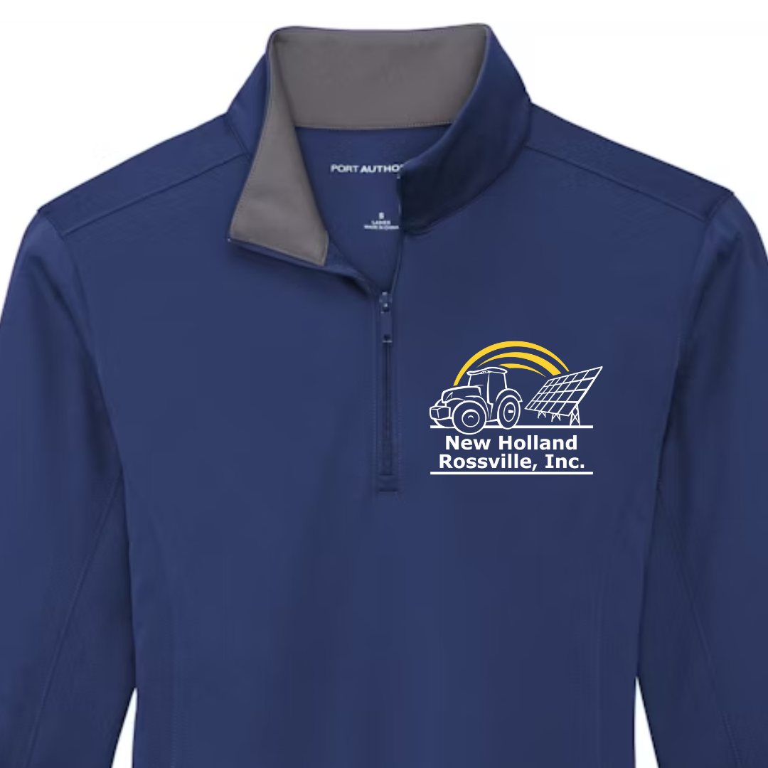NH Women's Port Authority Silk-Touch 1/4 Zip Pullover