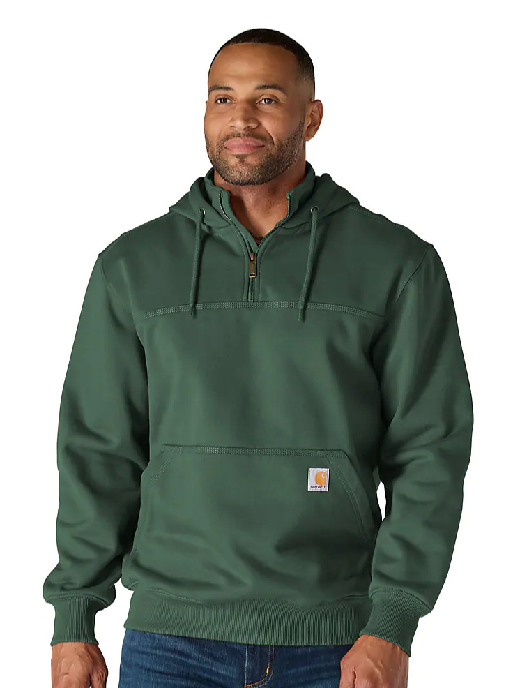 Carhartt Rain Defender Loose-fit Quarter Zip w/ left pocket design