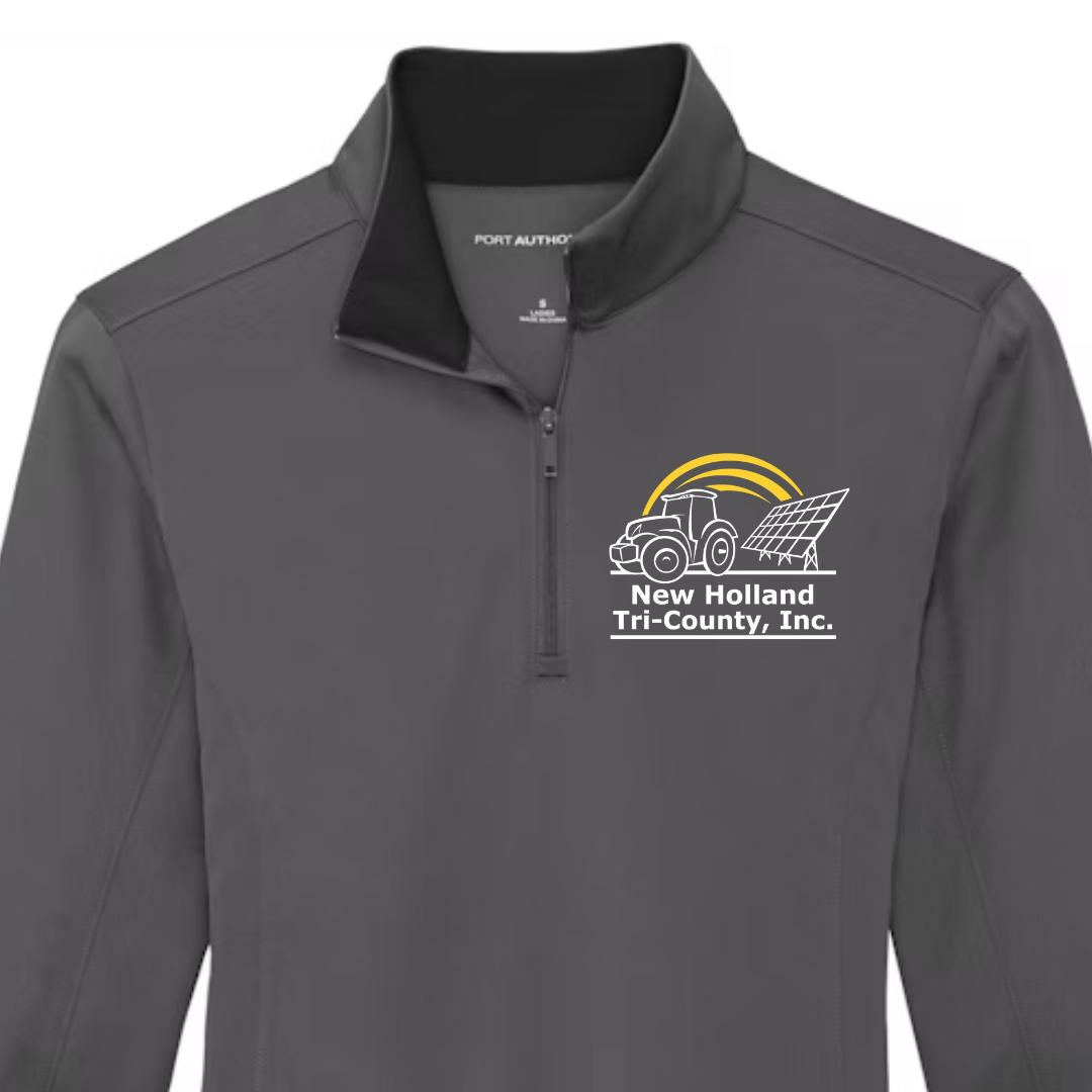 NH Women's Port Authority Silk-Touch 1/4 Zip Pullover