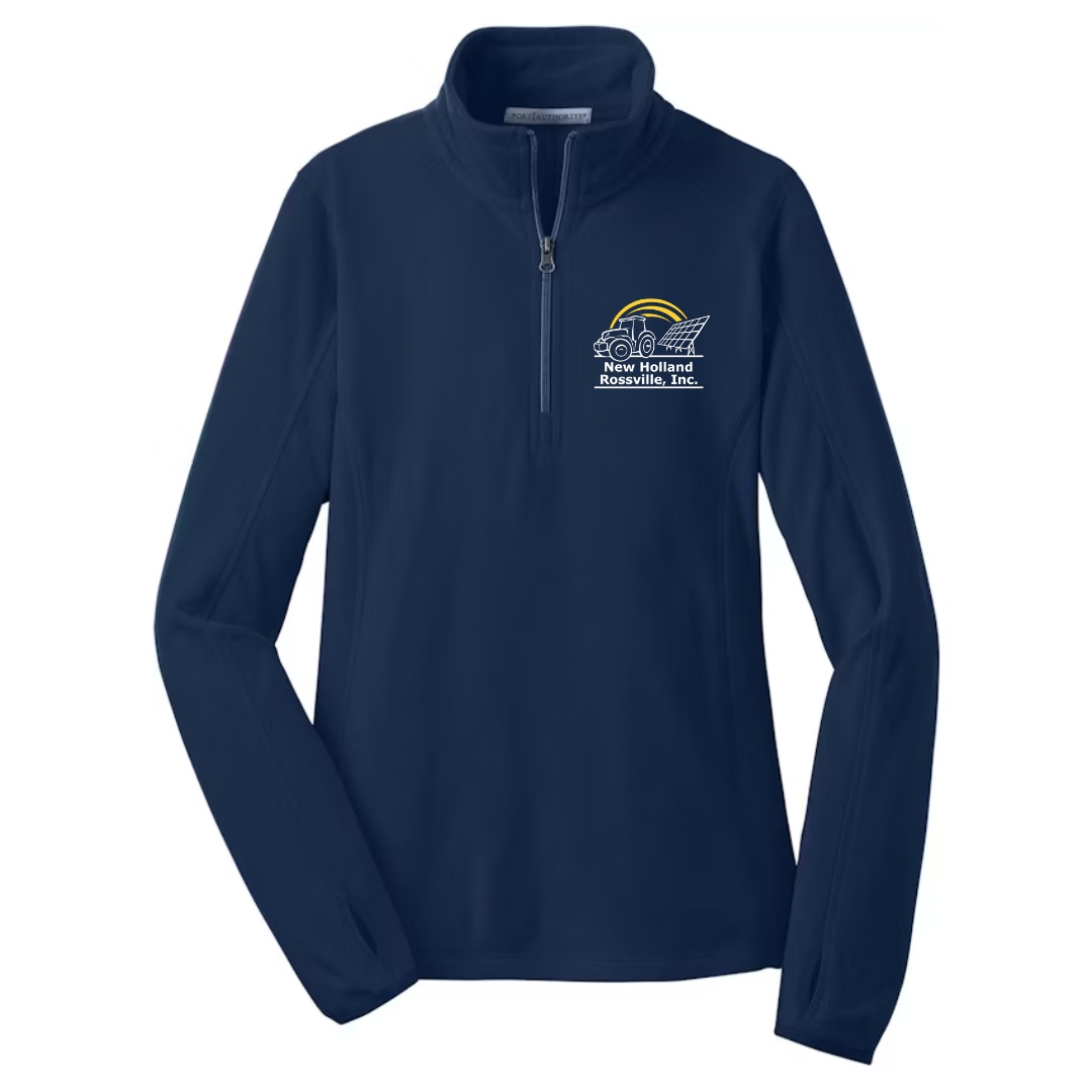 NH Women's Port Authority Microfleece 1/2 Zip Pullover