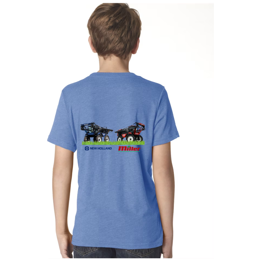 New Holland/Miller Sprayers Triblend t-shirt - Youth