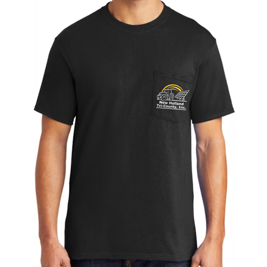 NH Port & Co. Short Sleeve Pocket Tee