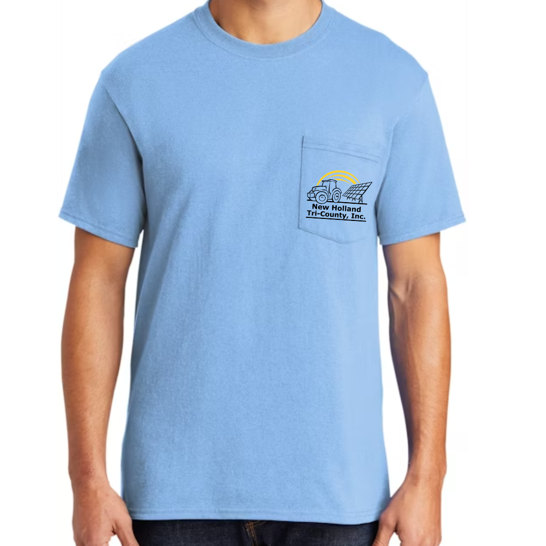 NH Port & Co. Short Sleeve Pocket Tee