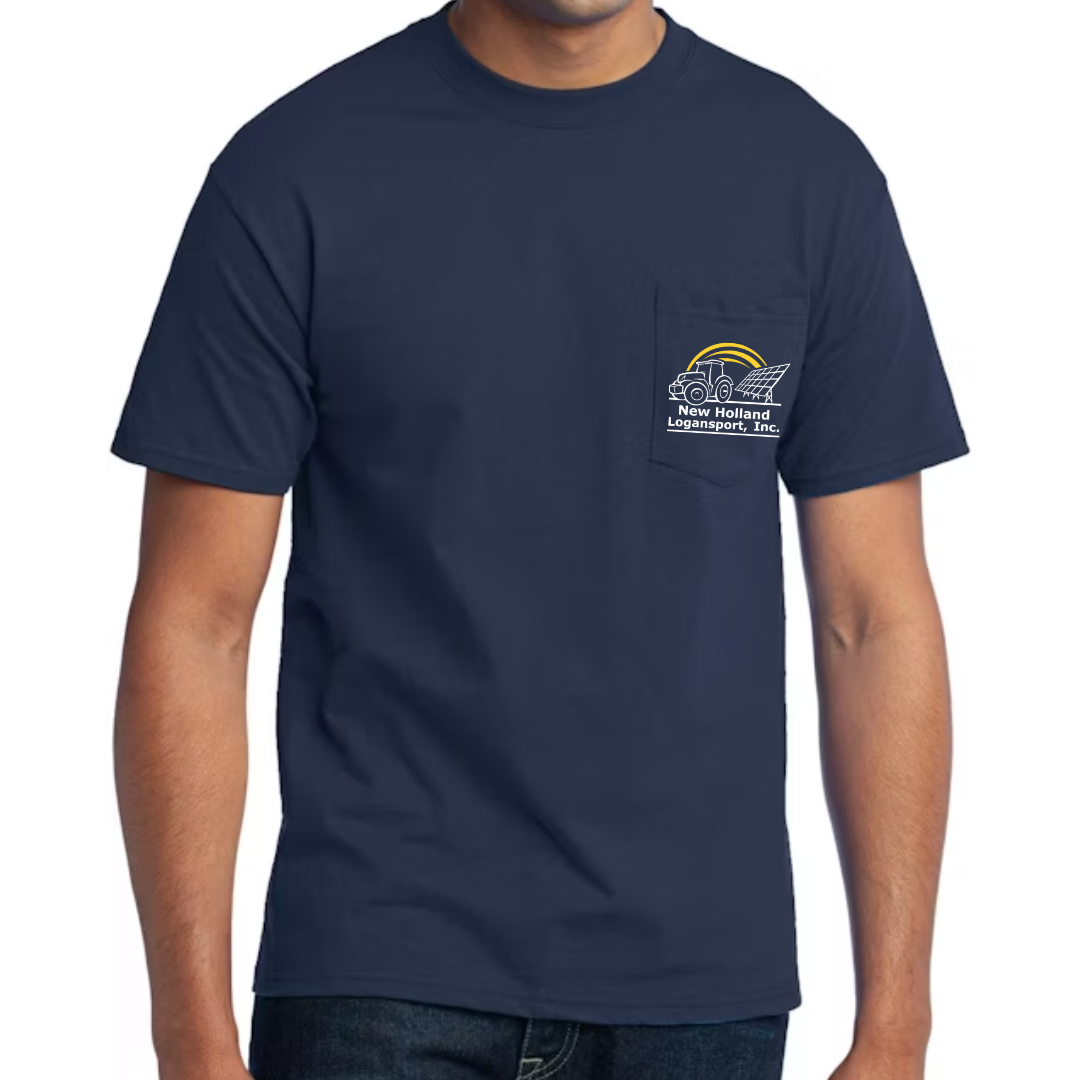 NH Port & Co. Short Sleeve Pocket Tee