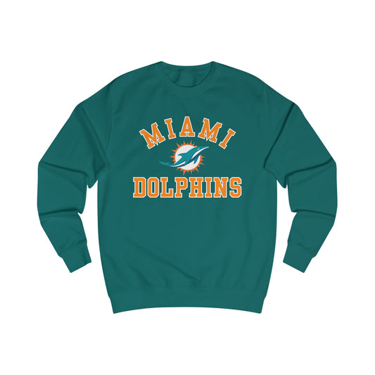 Miami Dolphins Unisex Crew Neck Sweatshirt