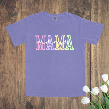 Colorful Mama tee