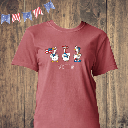 Patriotic Geese Tee
