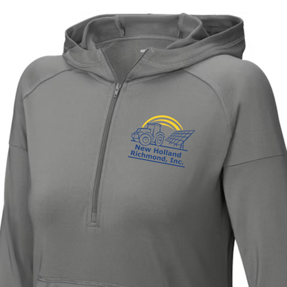 NH Women's Sport-Tek 1/2 Zip Hoodie