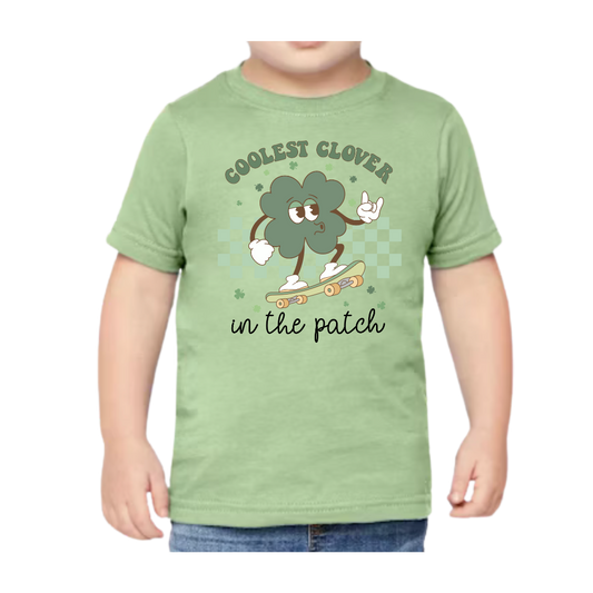 Coolest Clover toddler tee