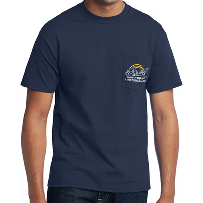 NH Port & Co. Short Sleeve Pocket Tee